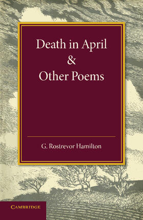 Hamilton |  Death in April and Other Poems | Buch |  Sack Fachmedien