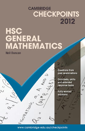 Duncan |  Cambridge Checkpoints HSC General Mathematics 2012 | Buch |  Sack Fachmedien