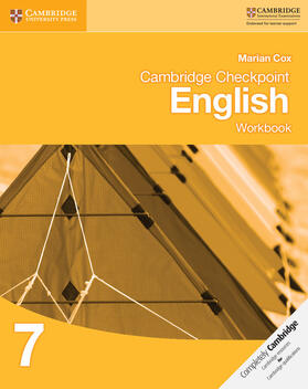 Cox |  Cambridge Checkpoint English Workbook 7 | Buch |  Sack Fachmedien