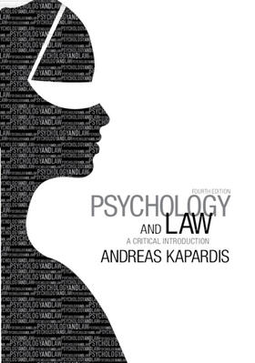 Kapardis |  Psychology and Law | Buch |  Sack Fachmedien