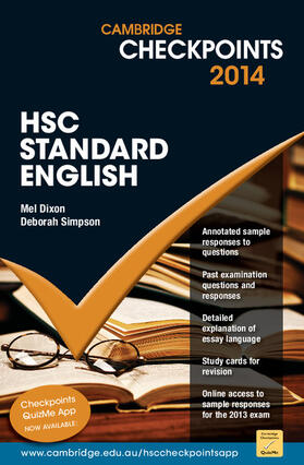 Dixon / Simpson |  Cambridge Checkpoints HSC Standard English 2014 | Buch |  Sack Fachmedien