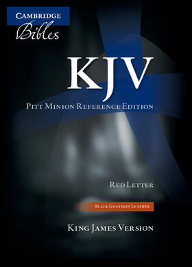  KJV Pitt Minion Reference Bible, Black Goatskin Leather, Red-letter Text, KJ446:XR | Buch |  Sack Fachmedien