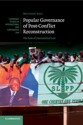 Saul |  Popular Governance of Post-Conflict Reconstruction | Buch |  Sack Fachmedien