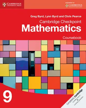 Pearce / Byrd |  Cambridge Checkpoint Mathematics Coursebook 9 | Buch |  Sack Fachmedien