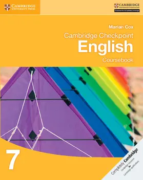 Cox |  Cambridge Checkpoint English Coursebook 7 | Buch |  Sack Fachmedien