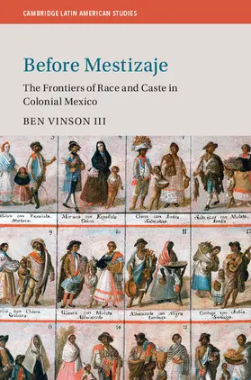 Vinson III |  Before Mestizaje | Buch |  Sack Fachmedien