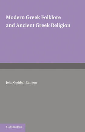 Lawson |  Modern Greek Folklore and Ancient Greek Religion | Buch |  Sack Fachmedien