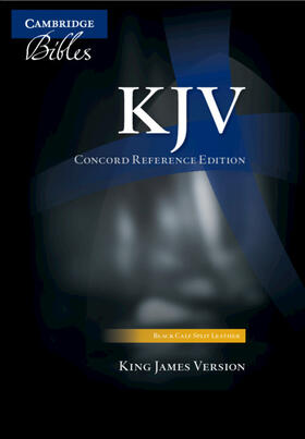  KJV Concord Reference Bible, Black Calfsplit Leather | Buch |  Sack Fachmedien