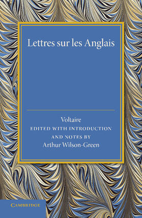 Voltaire / Wilson-Green |  Lettres Sur Les Anglais | Buch |  Sack Fachmedien