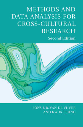 van de Vijver / Leung / Fetvadjiev |  Methods and Data Analysis for Cross-Cultural Research | Buch |  Sack Fachmedien