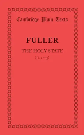 Fuller |  The Holy State | Buch |  Sack Fachmedien