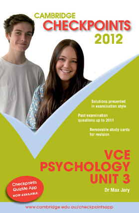Jory |  Cambridge Checkpoints VCE Psychology Unit 3 2012 | Buch |  Sack Fachmedien
