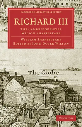 Shakespeare / Dover Wilson |  Richard III | Buch |  Sack Fachmedien