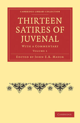 Mayor |  Thirteen Satires of Juvenal 2 Volume Paperback Set | Buch |  Sack Fachmedien