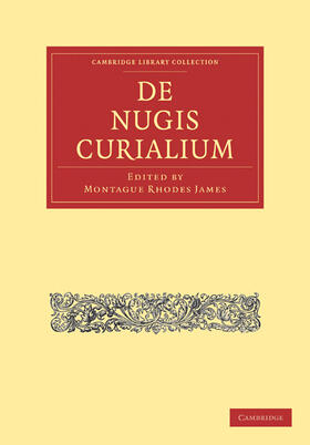 James / Map |  De Nugis Curialium | Buch |  Sack Fachmedien