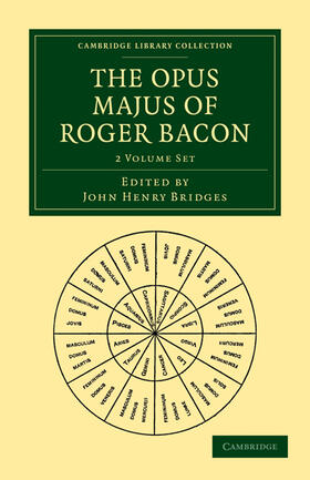 Bacon / Bridges |  The Opus Majus of Roger Bacon 2 Volume Paperback Set | Buch |  Sack Fachmedien