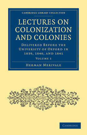 Merivale |  Lectures on Colonization and Colonies | Buch |  Sack Fachmedien