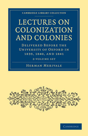 Merivale |  Lectures on Colonization and Colonies 2 Volume Set | Buch |  Sack Fachmedien