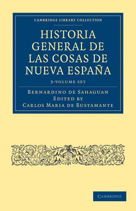 Sahagûn / Bustamante |  Historia General de las Cosas de Nueva Espana 3 Volume Paperback Set | Buch |  Sack Fachmedien