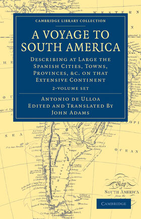 Ulloa / Adams |  A Voyage to South America 2 Volume Set | Buch |  Sack Fachmedien