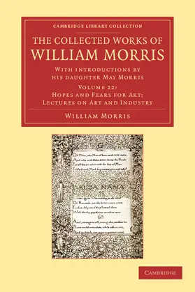 Morris |  The Collected Works of William Morris - Volume 22 | Buch |  Sack Fachmedien