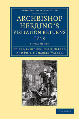 Ollard / Walker |  Archbishop Herring's Visitation Returns, 1743 5 Volume Set | Buch |  Sack Fachmedien