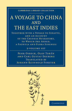 Osbeck / Toren / Torén |  A Voyage to China and the East Indies 2 Volume Set | Buch |  Sack Fachmedien
