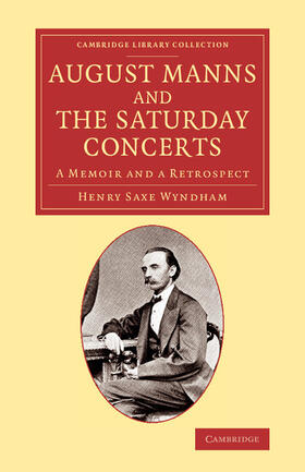 Wyndham |  August Manns and the Saturday Concerts | Buch |  Sack Fachmedien