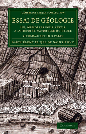 Faujas-de-St.-Fond |  Essai de Géologie 2 Volume Set in 3 Pieces | Buch |  Sack Fachmedien