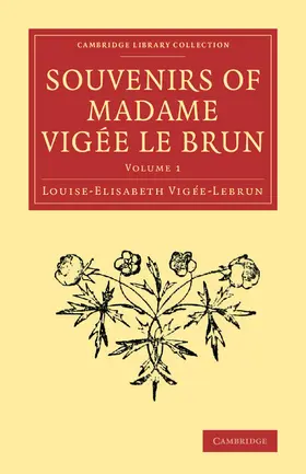 Vigée-Lebrun |  Souvenirs of Madame Vigée Le Brun | Buch |  Sack Fachmedien