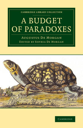 De Morgan |  A Budget of Paradoxes | Buch |  Sack Fachmedien