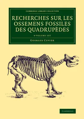 Cuvier |  Recherches Sur Les Ossemens Fossiles Des Quadrupèdes 4 Volume Set | Buch |  Sack Fachmedien