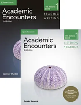 Wharton / Kanaoka |  Academic Encounters Level 1 2-Book Set (R&W Student's Book with WSI, L&S Student's Book with Integrated Digital Learning) | Buch |  Sack Fachmedien