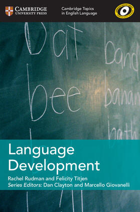 Titjen / Rudman |  Cambridge Topics in English Language Language Development | Buch |  Sack Fachmedien