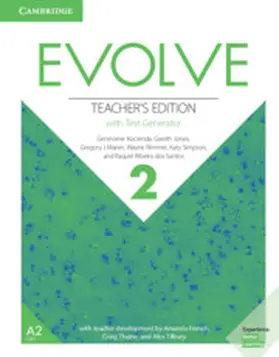 Kocienda / Jones / Manin |  Evolve Level 2 Teacher's Edition with Test Generator | Buch |  Sack Fachmedien