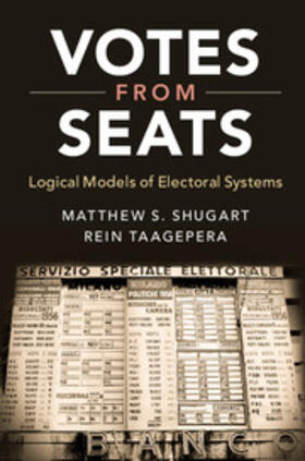 Shugart / Taagepera |  Votes from Seats | Buch |  Sack Fachmedien