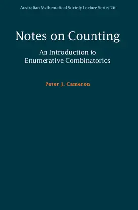 Cameron |  Notes on Counting: An Introduction to Enumerative Combinatorics | Buch |  Sack Fachmedien