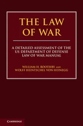 Boothby / von Heinegg | The Law of War | Buch | 978-1-108-42758-6 | sack.de