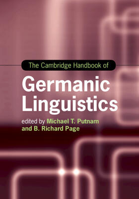 Page / Putnam |  The Cambridge Handbook of Germanic Linguistics | Buch |  Sack Fachmedien