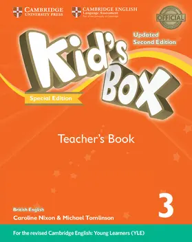 Nixon / Tomlinson |  Kid's Box Updated Level 3 Teacher's Book Turkey Special Edition: For the Revised Cambridge English: Young Learners (Yle) | Buch |  Sack Fachmedien