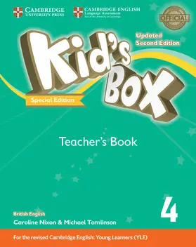 Nixon / Tomlinson |  Kid's Box Updated Level 4 Teacher's Book Turkey Special Edition: For the Revised Cambridge English: Young Learners (Yle) | Buch |  Sack Fachmedien