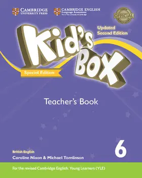 Nixon / Tomlinson |  Kid's Box Updated Level 6 Teacher's Book Turkey Special Edition: For the Revised Cambridge English: Young Learners (Yle) | Buch |  Sack Fachmedien