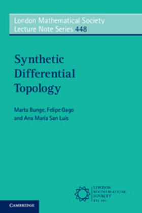 Bunge / Gago / San Luis |  Synthetic Differential Topology | Buch |  Sack Fachmedien