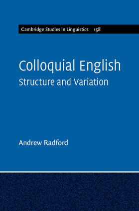 Radford |  Colloquial English | Buch |  Sack Fachmedien