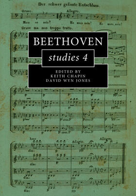 Chapin / Jones |  Beethoven Studies 4 | Buch |  Sack Fachmedien
