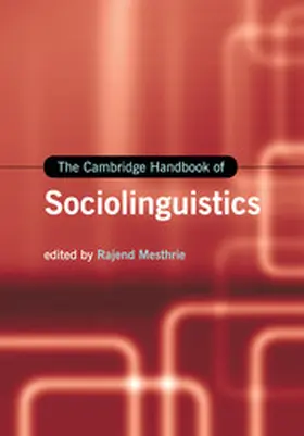 Mesthrie |  The Cambridge Handbook of Sociolinguistics | Buch |  Sack Fachmedien