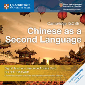 Wang / Liu So Ling / Mak |  Wang, X: Cambridge IGCSE (TM) Chinese as a Second Language C | Sonstiges |  Sack Fachmedien