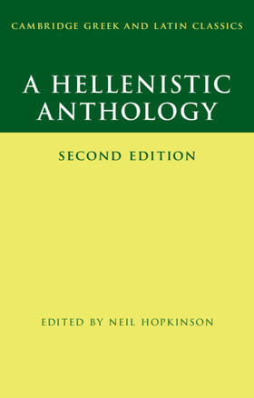 Hopkinson |  A Hellenistic Anthology | Buch |  Sack Fachmedien