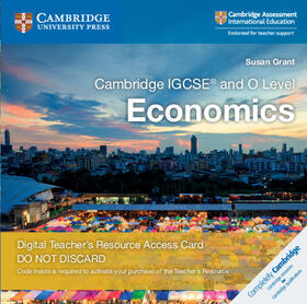 Grant |  Cambridge IGCSE (R) and O Level Economics Cambridge Elevate Teacher's Resource Access Card | Sonstiges |  Sack Fachmedien