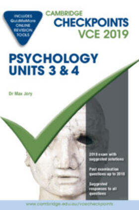 Jory |  Cambridge Checkpoints VCE Psychology Units 3 and 4 2019 and QuizMeMore | Medienkombination |  Sack Fachmedien